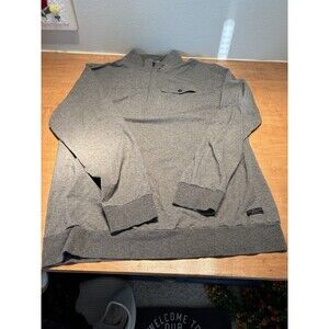 TRAVIS MATHEW Pullover Shirt Mens XXL Gray 1/2 Zip Performance Long Sleeve
